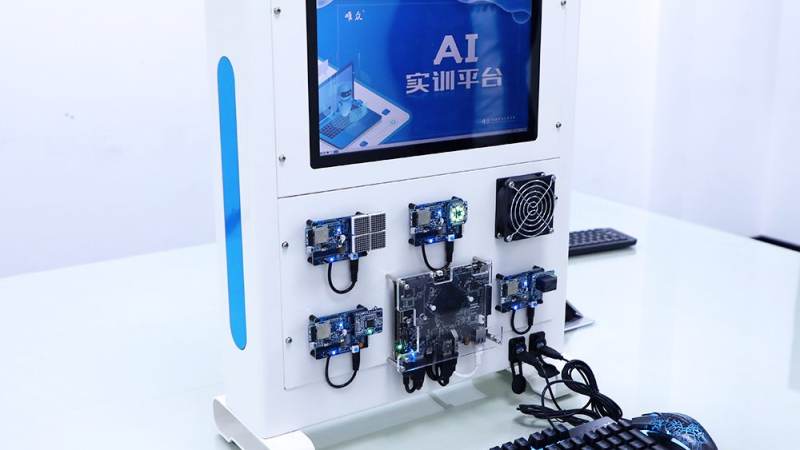 kaiyun开云电竞智能科技关于我们配图 - AI芯片与智能设备示意